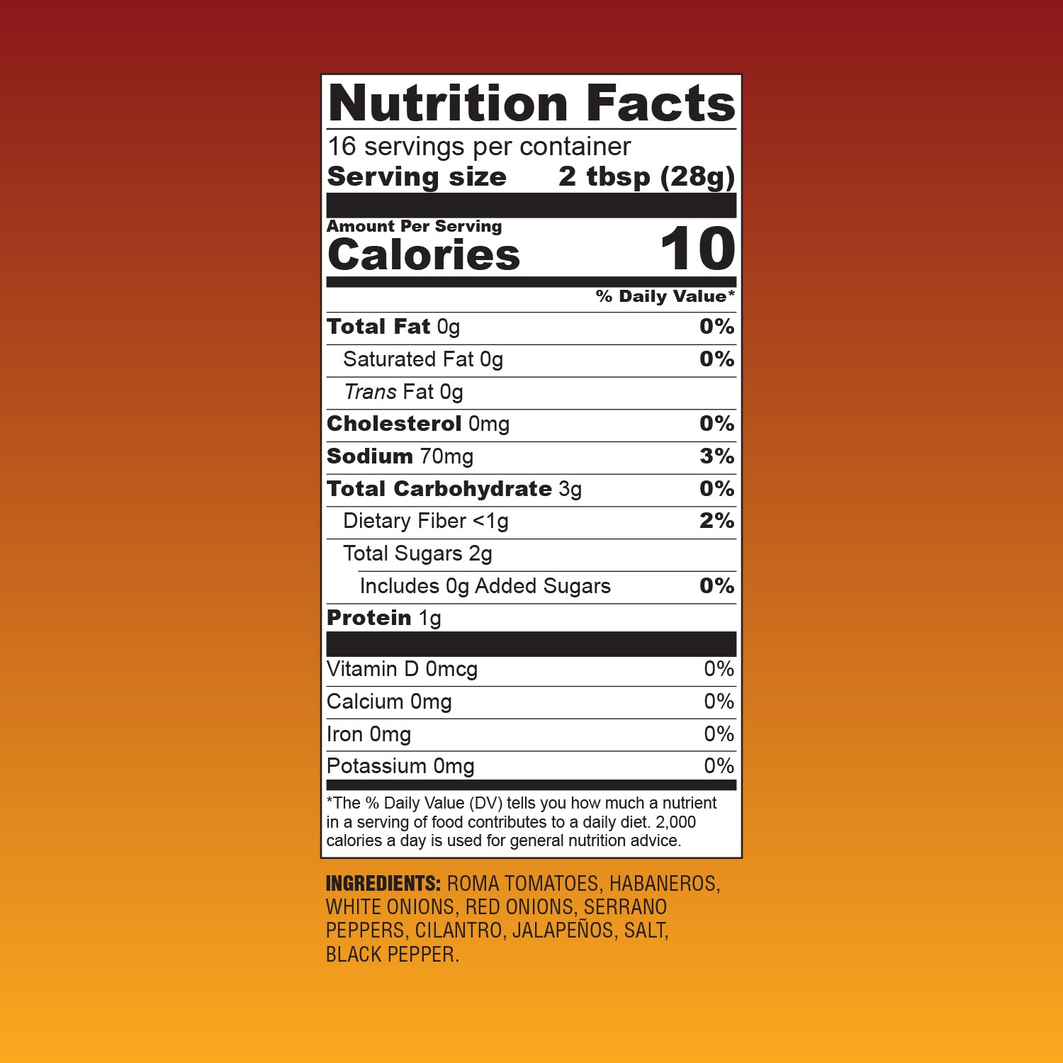 Roasted Red Salsa (Perfect Hot) 4 PACK